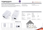 Topcom Ethernet Kit - Powerlan - Wi-Fi