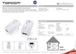 Topcom Ethernet Kit - Powerlan Pass Through