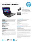 HP 15 15-g042cy