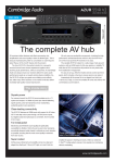 Cambridge Audio Azur 551R V2