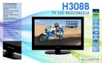 Blusens H308BB22A 22" Full HD Black LED TV