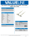 Nedis VLSP40110W15 coaxial cable