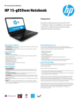 HP 15 15-g059wm TouchSmart