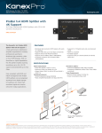 KanexPro HD4PTBSP video splitter