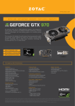Zotac ZT-90101-10P NVIDIA GeForce GTX 970 4GB graphics card