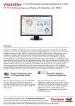 Viewsonic LED LCD VG2438Sm