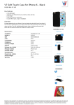 V7 Soft Touch Case for iPhone 6 - Black
