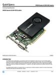 Hewlett Packard Enterprise J0G89A NVIDIA Quadro K2200 4GB graphics card