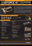 Zotac ZT-71201-20L NVIDIA GeForce GT 720 2GB graphics card