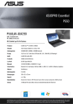 ASUS PRO P ESSENTIAL P550LAV-XO429D