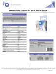 HQ HQHG4CAPS004 halogen lamp