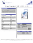 HQ HQHG9CAPS002 halogen lamp