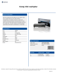 König CMP-SWITCH99U video splitter