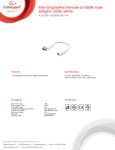 Gembird Mini DisplayPort/HDMI