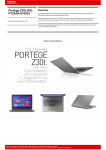 Toshiba Port&eacute;g&eacute; Z30T (4G)