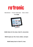 ROLINE Desktop Stand for Tablet PC, E-book