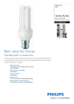 Philips 871150080134010 energy-saving lamp