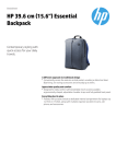 HP 15.6 in Value Backpack