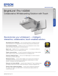 Epson BrightLink Pro 1430Wi