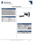 Valueline CMP-SWITCH91U video splitter