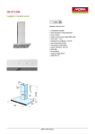 Mora OK 673 GW cooker hood