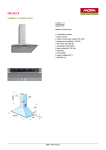 Mora OK 633 X cooker hood