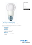 Philips AccentColor 872790084456600 energy-saving lamp