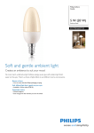 Philips Softone 872790026057125 energy-saving lamp