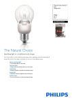 Philips EcoClassic30 872790025200225 energy-saving lamp