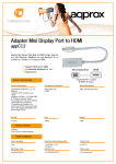 Approx Adapter Mini Display Port to HDMI