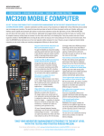 Zebra MC3200