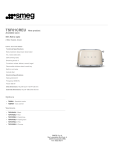 Smeg TSF01CREU toaster