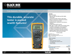 Black Box FLUKE-179 multimeter