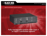 Black Box LMC5196C network media converter