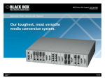 Black Box LMC3005A network chassis
