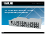 Black Box LMC213A-MMSC-R2 network media converter