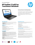 HP Pavilion TouchSmart 15-p051us