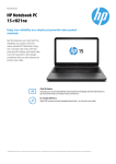 HP 15 15-r021ne