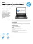 HP ProBook 440 G2 Base Model