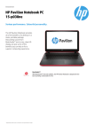 HP Pavilion 15-p038ne