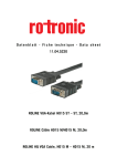 ROLINE HQ VGA Cable, HD15 M - HD15 M 20 m