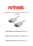 ROLINE VGA Cable, HD15 M - HD15 M, A-A 1.8 m