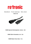 ROLINE Monitor Power Cable 1.0 m