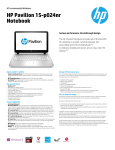 HP Pavilion 15-p024nr