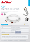 Real Cable CBV260016/60M