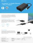 Kanex Thunderbolt/Gigabit Ethernet + USB 3.0