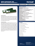 Patriot Memory 8GB DDR3-1333