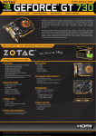 Zotac ZT-71104-10L NVIDIA GeForce GT 730 1GB graphics card