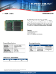 Super Talent Technology 128GB mSATA3 DX1 MO-300 (MLC)