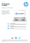 HP Chromebook 14-q053na